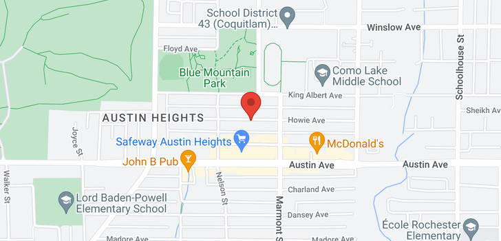 map of 104 1045 HOWIE AVENUE